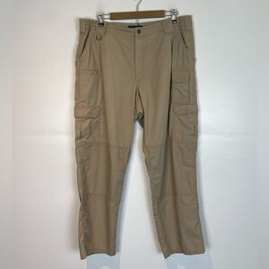 5.11 Tactical Men’s Cargo Utility Pants Size 40X32 Tan Workwear Double Knee